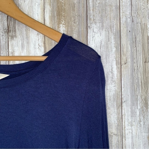 Matilda Jane Stay Warm Navy Ruffle Blouse - Picture 5 of 6